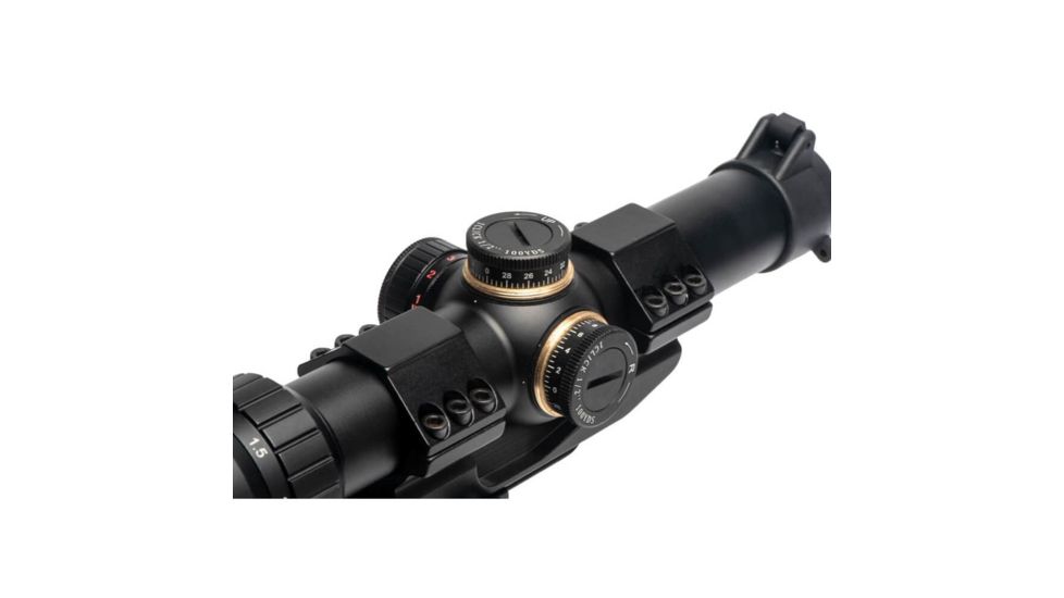 Barska SWAT 1-8x 24mm HRS .223 BDC Rifle Scope, Black, Small, AC13326