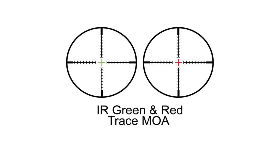 Barska Varmint 5-20x 50mm AO Trace MOA Rifle Scope, Black, Small, AC13356