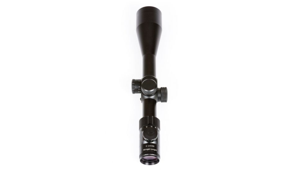 Bering Optics Hunting Series 6-24x50 Telescopic Rifle Scope, Black, BE55450