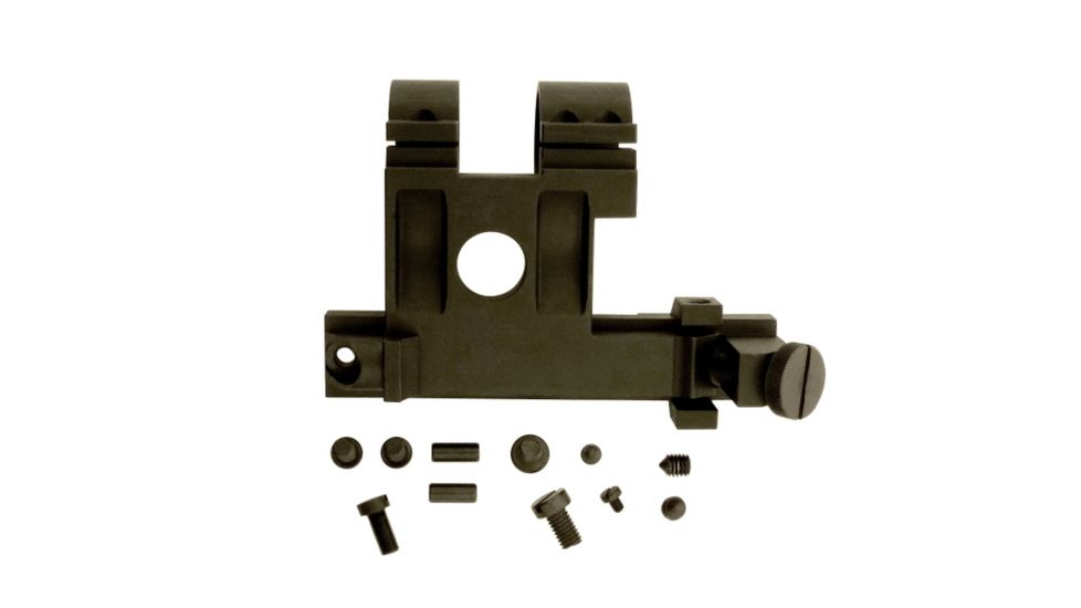 Bering Optics PU 3.5x20 Rifle Scope W/ Solid Steel M91/30 Mosin Nagant Mount Type, Black, BE55001