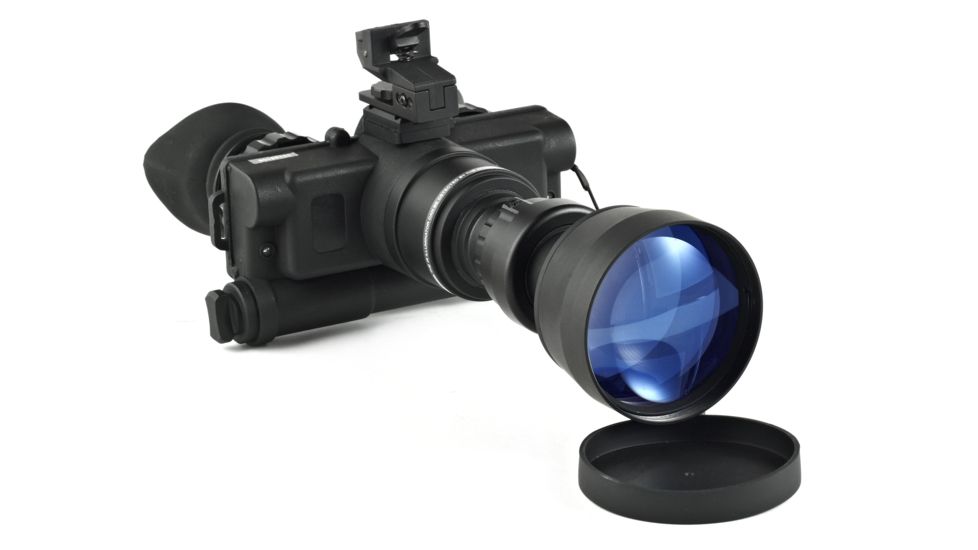 Bering Optics Stryker 1.0x24 Gen 2+ NV Goggles w/ Universal Head Gear, Black, 7.2inx5.2inx2.3in BE25125