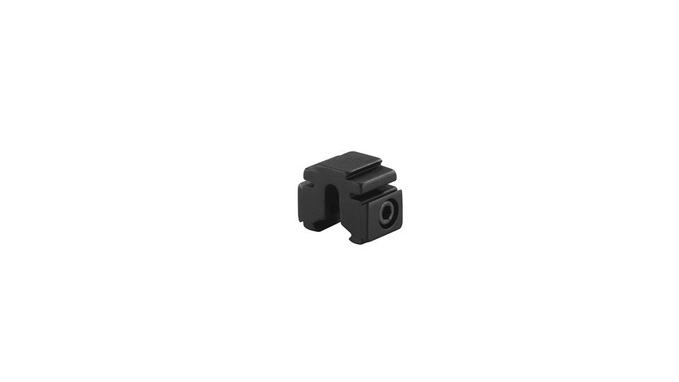 Model 181 .6in Long Tri Mount Dovetail Riser Mount,Single,Matte Black