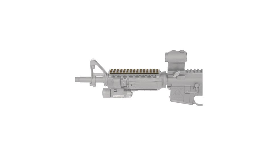 Blackhawk Low Profile Rail Ladder (18 slot), OD Green  71RL00OD