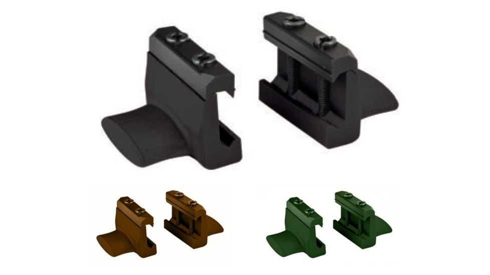 BlackHawk Rail Mounted Thumb Rest 71RM00, Black, Dark Earth, Olive Drab