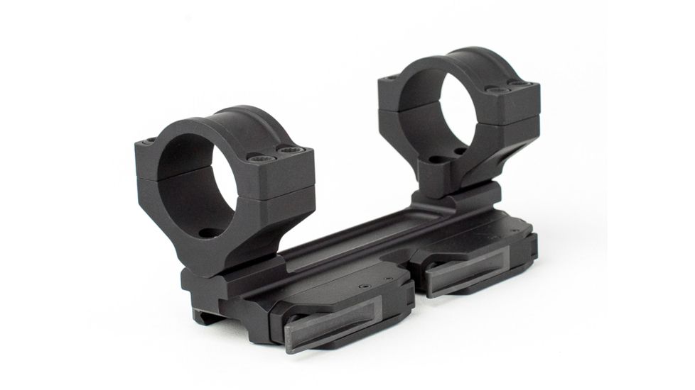 Bobro Engineering SCAR Dual Lever Mount 35mm Rings, Right Side Levers, Black B17-187-350-RR