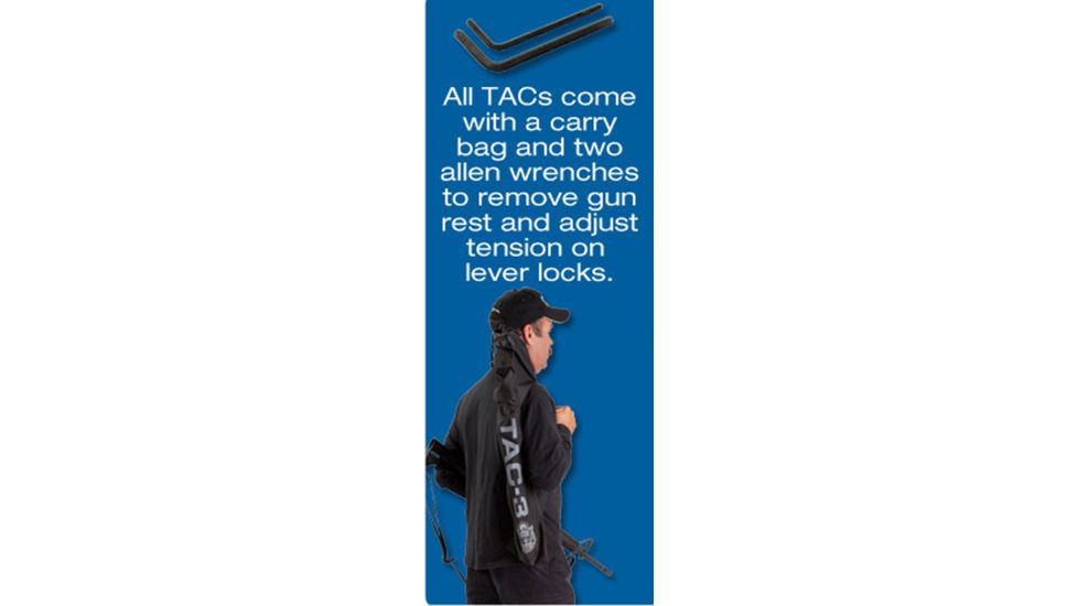 BOGgear TAC-3 Includes Carrying Bag and Allen Wrenches