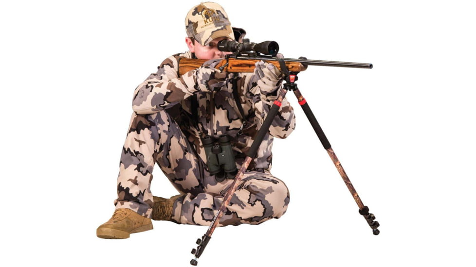 BogPod CLD-2 Camo Legged Bipod, Shooting Rest, 22-68in, Camo, 735536