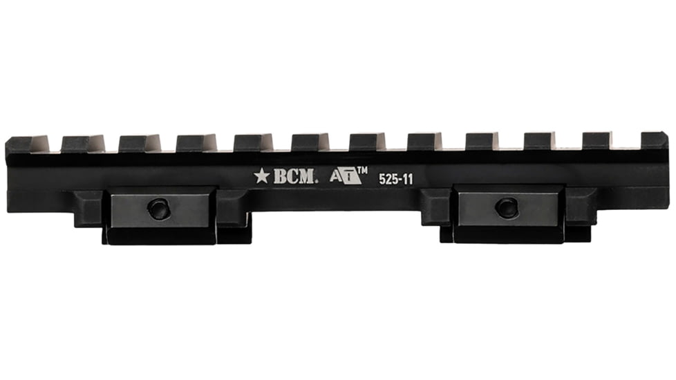Bravo Company MFG 525-11 A/T Optic Riser, 11 Slots, Black, ORAT52511