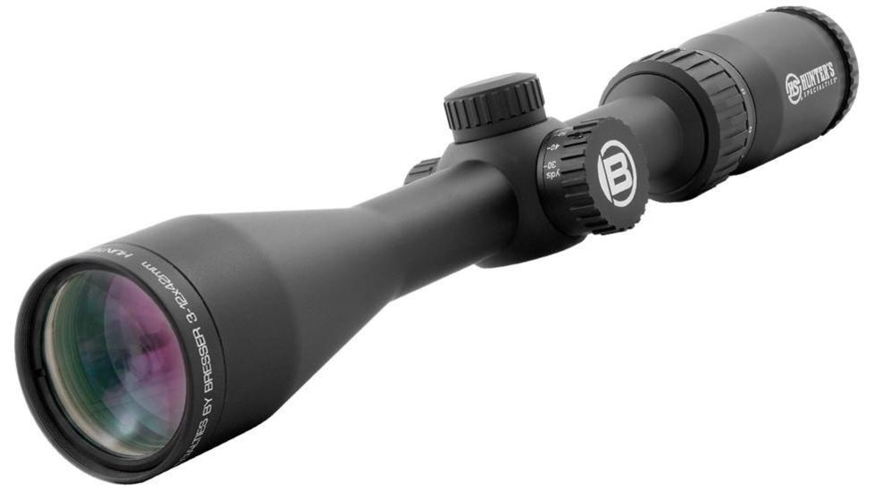 Bresser Hunter Specialty, 3-12x42 Rifle Scope, Non-Illuminated Reticle, Black, HS-31242