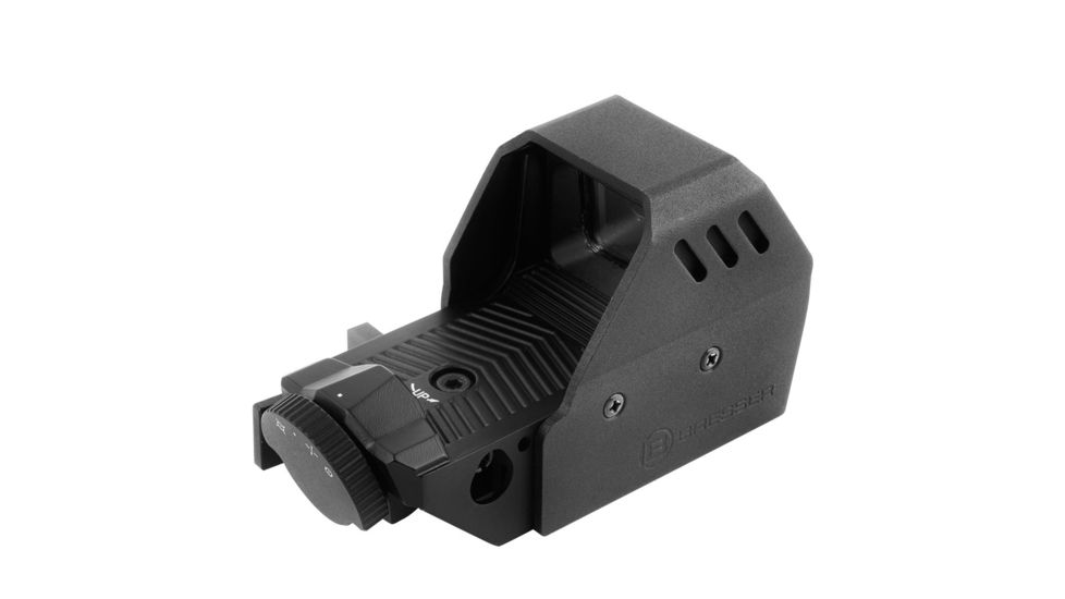 Bresser OMNI-3 Red/Green Open LED Reflex Sight,120 MOA,4 Reticles,Black 23-20200