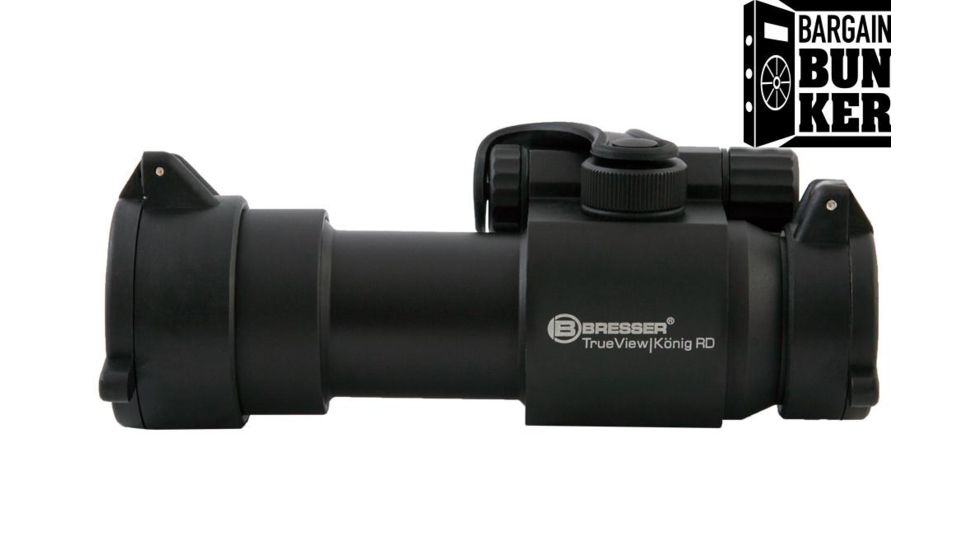 Bresser TrueView Knig Tactical Red Dot, 30mm,, Black, HRS-ORD-030TE