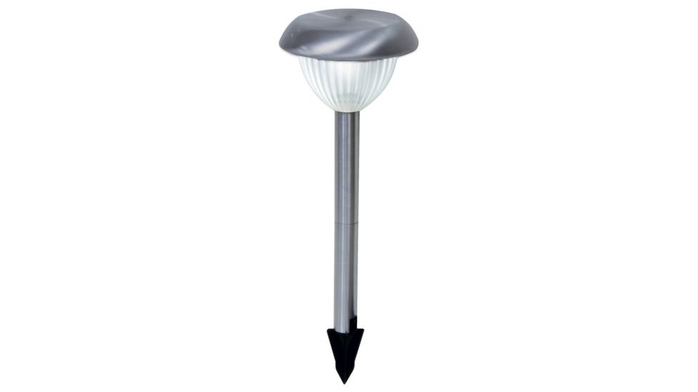 Brinkmann Outdoors LED Low Voltage Stainless Steel Path Lights, 1 Pack 828-0302-0