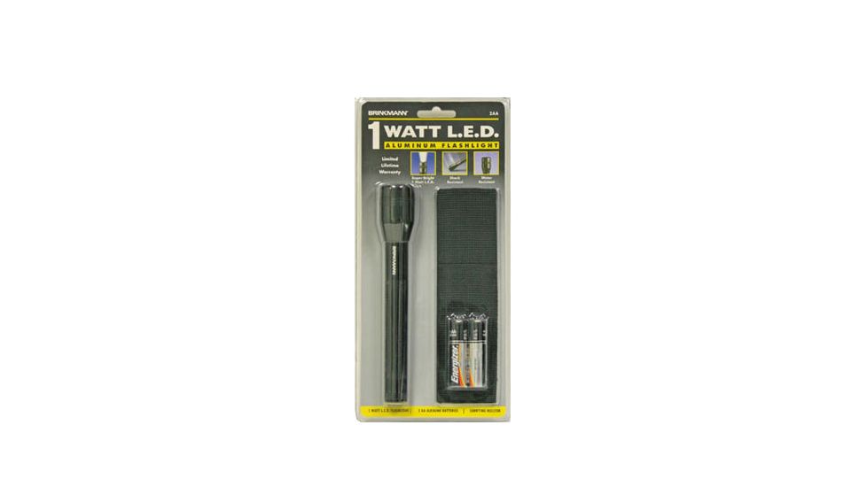 Brinkmann Black Max Mini 2-AA Flashlight Combo 809-2030-0