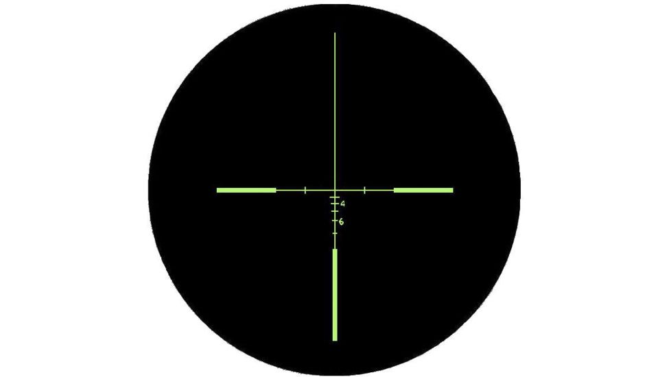 BROWE 4x32 Sport Optic Rifle Scope, 5.56mm Crosshair, Green, Black, BSO-003-A
