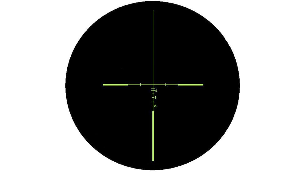 BROWE 4x32 Sport Optic Rifle Scope, 7.62x51mm Crosshair, Green, Black, BSO-006-A