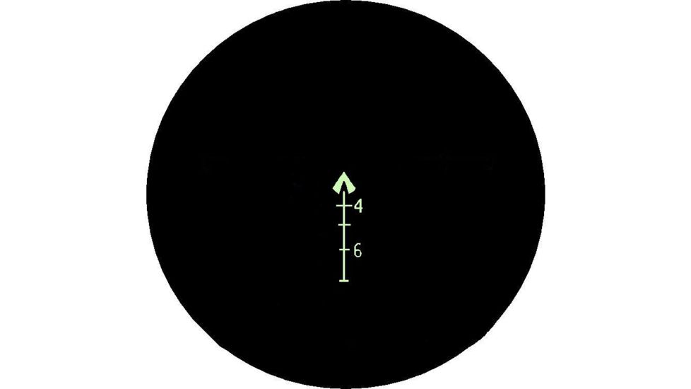 BROWE 4x32 Sport Optic Rifle Scope, FDE, 5.56mm Chevron, Green, Flat Dark Earth, BSO-001-A-FDE