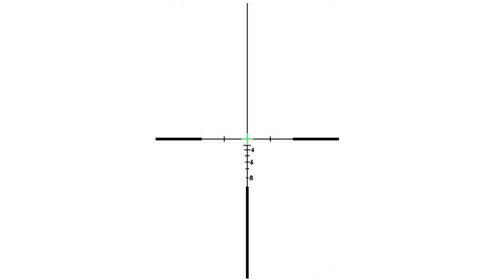 BROWE 4x32 Tactical Optic Rifle Scope, 7.62x51mm Crosshair, Green, Black, BTO-006G