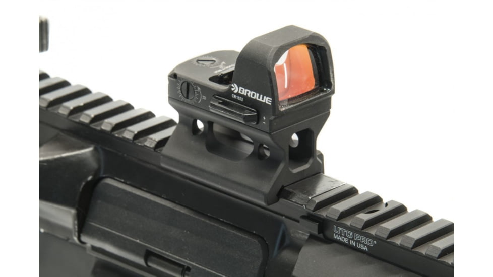 BROWE Micro Reflex w/ Co-Witness Mount, Black, BMR-3MOA-CW