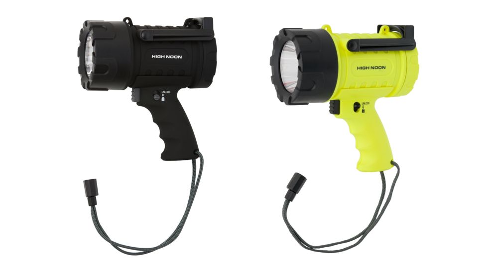 Browning High Noon 4C Flashlight, Black, Hi-Viz Yellow
