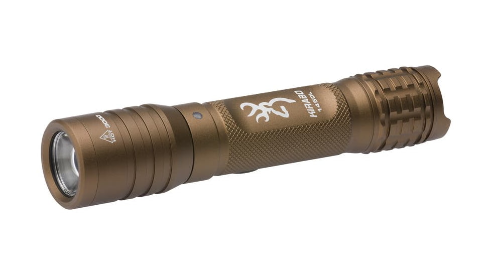 Browning Kirabo Rechargeable LED Flashlight, 1450 Lumens, Bronze, 3713000