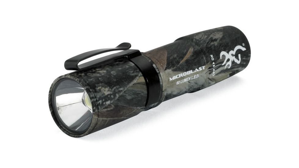 Browning Microblast AA Mossy Oak New Breakup LED Flashlight