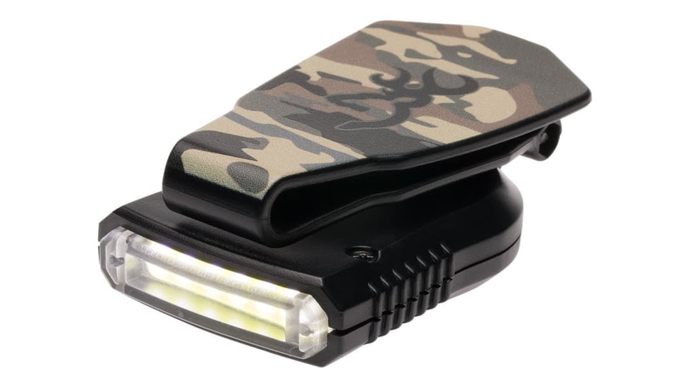 USED Browning Night Seeker 2 Ovix Cap Light, 2032 Li-ion, 21 Lumens, LED, Green/White, Polymer, 3715175, EDEMO1, Condition Like New, Inspect and Rebox