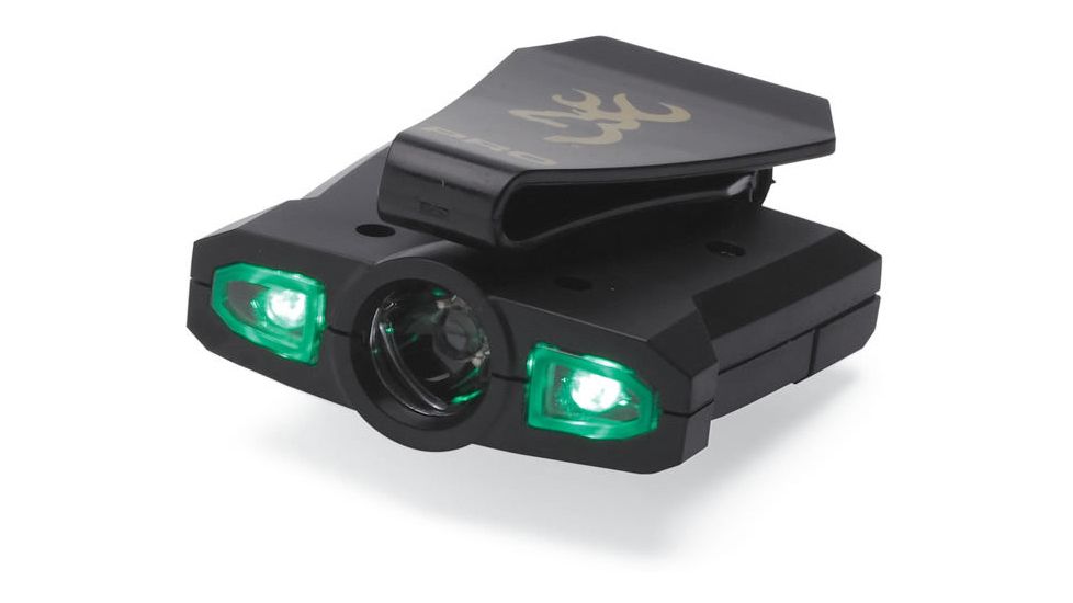 Browning Night Seeker Pro Cap LED Light w/ Green LEDs 3715099
