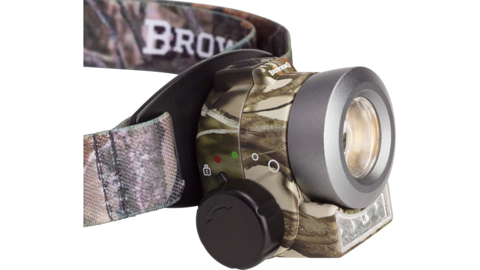 Browning Nitro 4 LED Headlamp Light - Mossy Oak Breakup 3718620