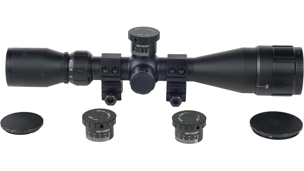 BSA 45039X40AOWRTB Sweet 450 Bushmaster 3-9x 40mm AO Obj 34.20-11.50 Ft @ 100 Yd