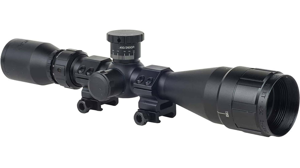 BSA 45039X40AOWRTB Sweet 450 Bushmaster 3-9x 40mm AO Obj 34.20-11.50 Ft @ 100 Yd