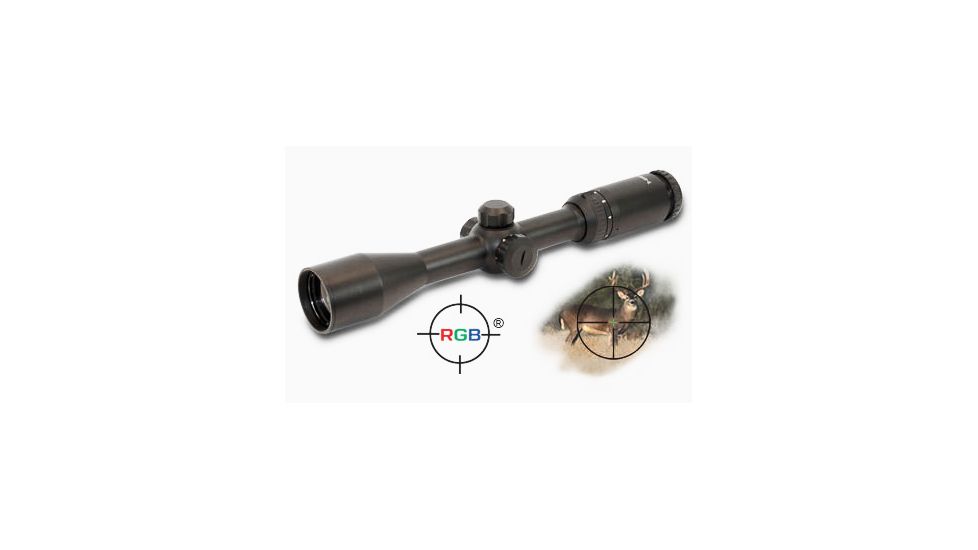 BSA Optics 3-9 x 50mm Huntsman Illuminated RGB Dot Reticle Matte Rifle Scope HM39X50RGBD