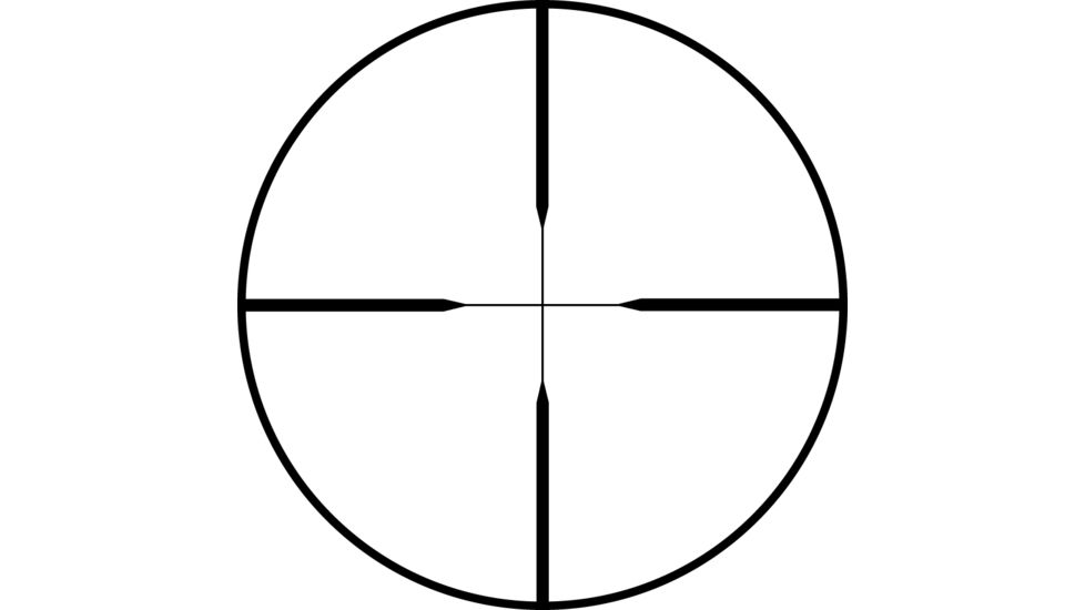 BSA Optics Sweet 22 3-9x40 AO Rifle Scope, .22 LR, 2 Dovetail Rings, Black, 22-39X40AOWRTB