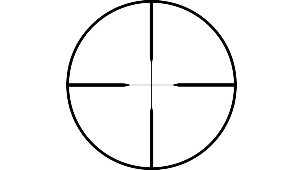 BSA Optics Sweet 243 4-12x40 AO Rifle Scope, .243, 2 Dovetail Rings, Black, 243-412X40AOWRTB