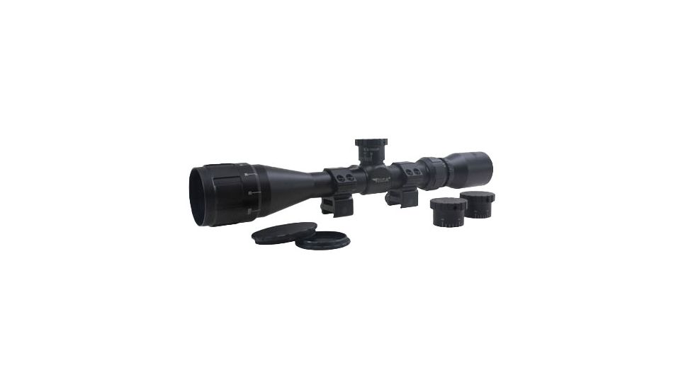 BSA Optics Sweet 270 3-9x40 AO Rifle Scope, .270, 2 Dovetail Rings, Black, 270-39X40AOWRTB
