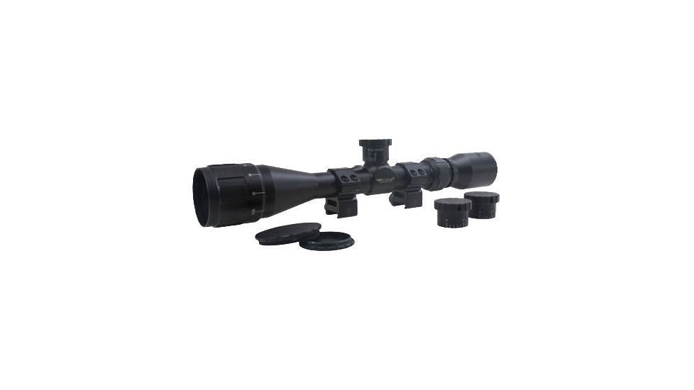 BSA Optics Sweet 270 4-12x40 AO Rifle Scope, .270, 2 Dovetail Rings, Black, 270-412X40AOWRTB