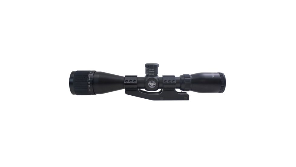 BSA Optics Tactical Weapon 3-12x Rifle Scope, Mil-Dot Reticle, .223/.308 Turrets, Black, TW-312X40W1PMTB