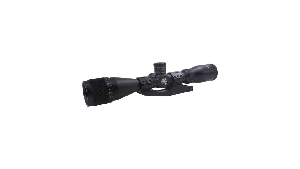 BSA Optics Tactical Weapon 3-12x Rifle Scope, Mil-Dot Reticle, .223/.308 Turrets, Black, TW-312X40W1PMTB