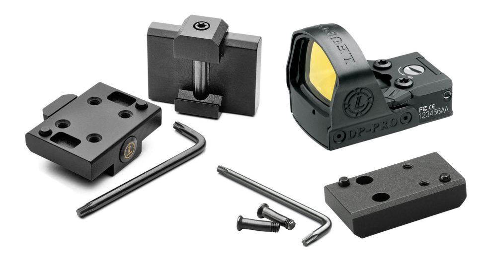 Leupold DeltaPoint Pro 7.5 MOA Red Dot Sight w/ FREE Cross Mount Slot and Riser 119687-KIT3
