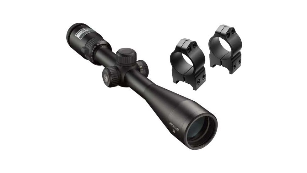Nikon PROSTAFF 5 3.5-14X40 Rifle Scope w/ BDC Reticle 6741 w/ FREE Nikon S-Series Med. Rings Black Matte Steel 16156 6741-KIT1
