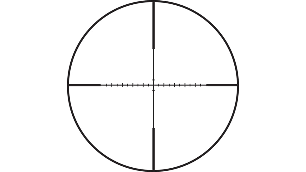 Burris Fullfield IV 3-12x42 mm Rifle Scope, 1 in Tube, Second Focal Plane, Black, Matte, Red C4 Wind MOA Reticle, MOA Adjustment, 200489