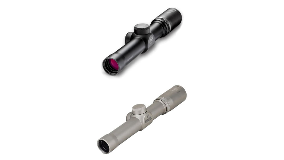 Burris 2x20mm Handgun Scopes, Black, Nickel