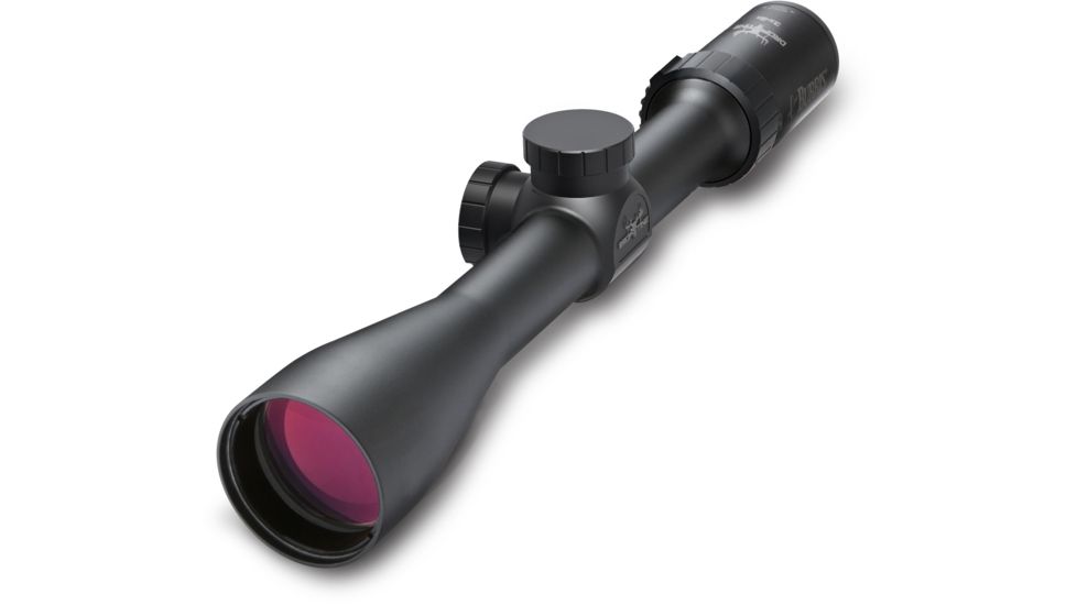 Burris Droptine 3-9x40 mm Rifle Scope, 1 in Tube, Second Focal Plane, Black, Matte, Non-Illuminated Ballistic Plex Reticle, MOA Adjustment, 200017