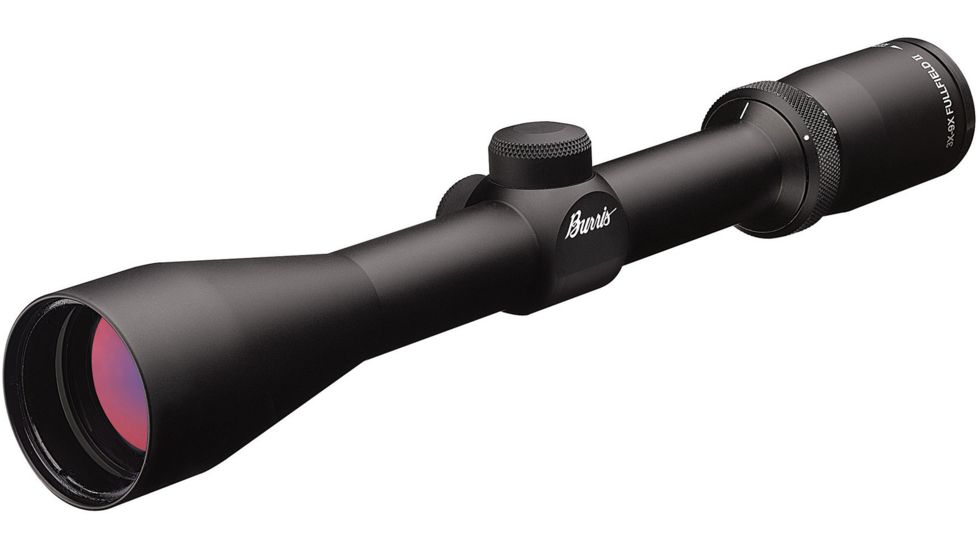DEMO, Burris Fullfield II 3-9x40 mm Rifle Scope, 1 in Tube, Second Focal Plane, Black, Matte, Non-Illuminated Ballistic Plex Reticle, MOA Adjustment, 200162-R