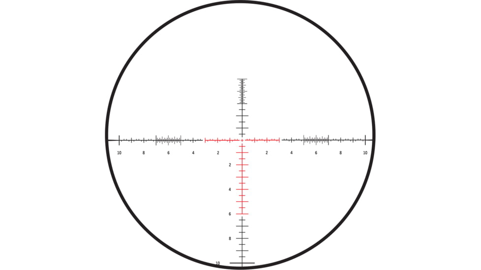 Burris Xtreme Tactical 4-20x50 mm Rifle Scope, 34 mm Tube, First Focal Plane, Black, Matte, Red SCR Mil Reticle, Mil Rad Adjustment, 201042