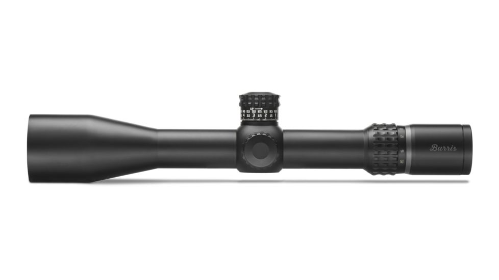 DEMO, Burris Xtreme Tactical 4-20x50 mm Rifle Scope, 34 mm Tube, First Focal Plane, Black, Matte, Red SCR MOA Reticle, MOA Adjustment, 201043-DEMO