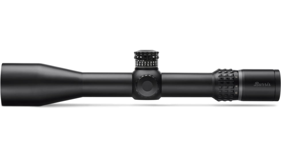 Burris Xtreme Tactical 8-40x50 mm Rifle Scope, 34 mm Tube, First Focal Plane, Black, Matte, Red F-Class MOA Reticle, MOA Adjustment, 201080