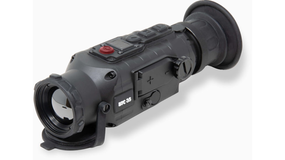 Burris BTC 35 1x35mm Thermal Clip-on Monocular, Multiple Reticles, 400x300, 50hz, Matte Black, 300621