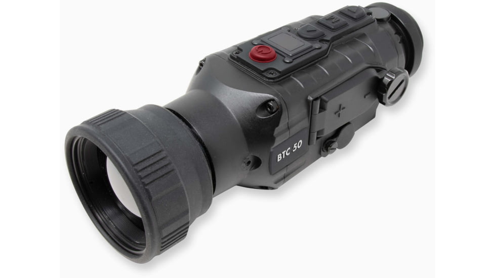 Burris BTC 50 1x50mm Thermal Clip-on Monocular, Multiple Reticles, 400x300, 50hz, Matte Black, 300620
