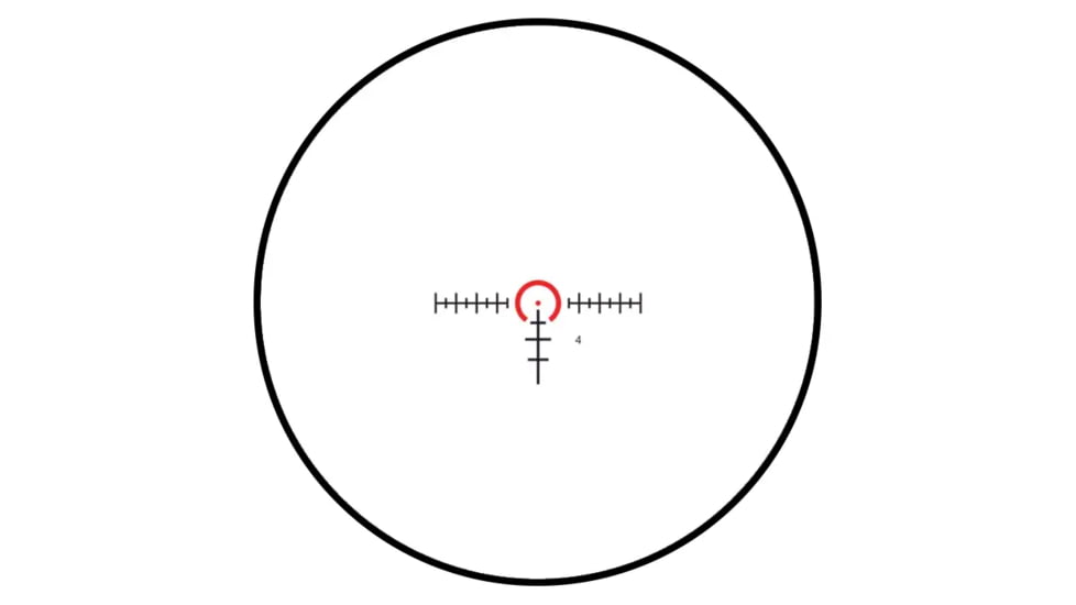 Burris RT6 1-6x24mm 30mm Tube LPVO Rifle Scope Kit