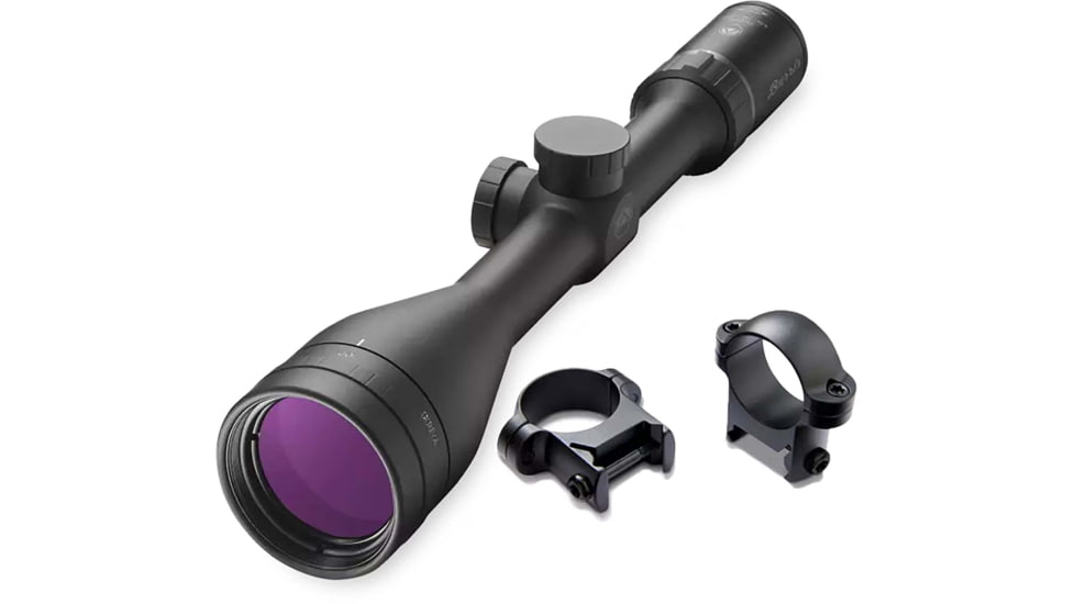 Burris Droptine 4.5-14x42mm 1in Tube Rifle Scope w/ZR Rings Package, Rear Focal Plane, Black, 200077-ZR